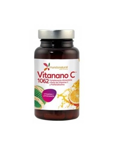 Vitanano C 1062 Vitamina C Liposomada 30Cap. de Mundonatural