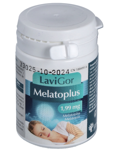Melatoplus Melatonina 1,99Miligramos 60 Comprimidos Lavigor