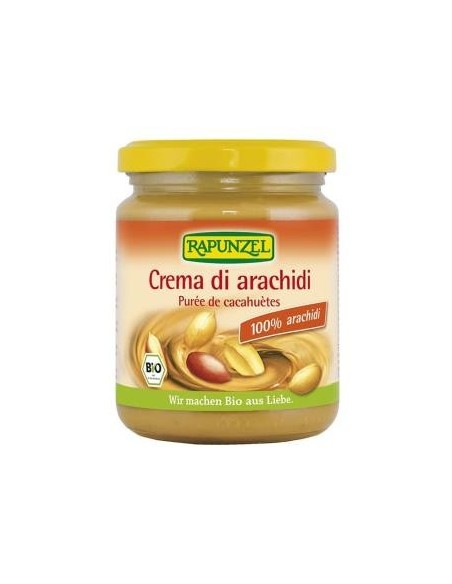 Crema De Cacahuete 250 Gramos Bio Rapunzel