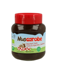 Crema De Algarroba Con Avellana 350 Gramos Bio Nuscarobe