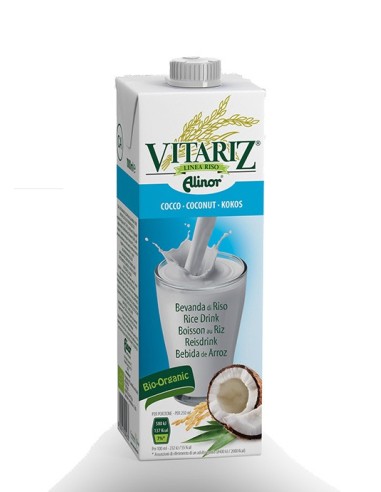 Bebida Vegetal De Arroz Con Coco 1Lt. Bio Vitariz