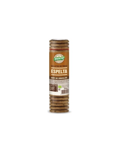 Galletas Espelta Con Chips De Chocolate 250 Gramos Bio Biocop
