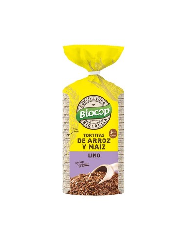 Tortitas De Arroz, Maiz Y Lino 200 Gramos Bio Biocop