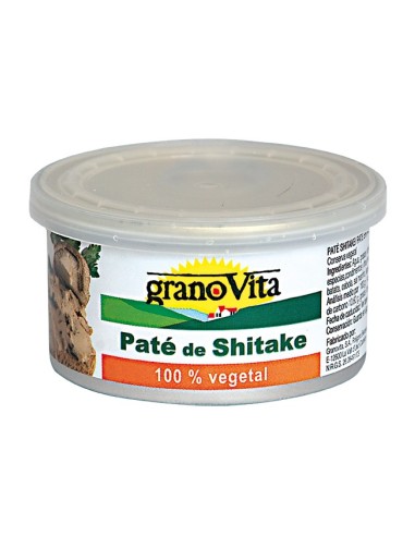 Pate Vegetal De Shitake, 125 G de Granovita