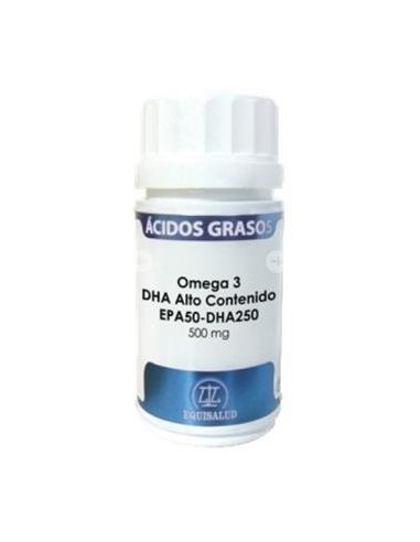 Omega 3 Epa50-Dha250 60 perlas 500 Mg  de Equisalud