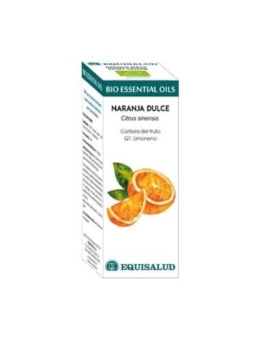 Bio Essential Oil Naranja Dulce - Qt: Limoneno 10 Ml de Equisalud