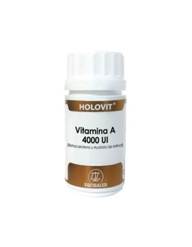 Holovit Vitamina A 4000 Ui (Betacaroteno Y Acetato De Retinol) 50 Cáp. de Equisalud
