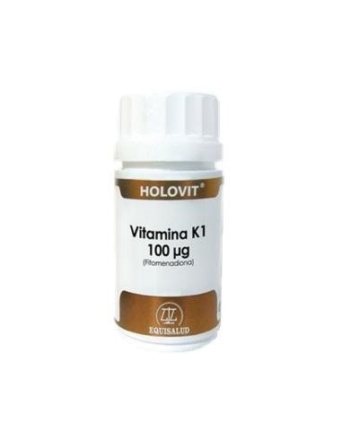 Holovit Vitamina K1 100 µg (Fitomenadiona) 50 Cáp. de Equisalud