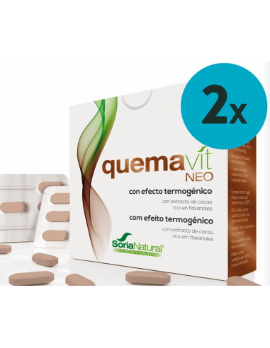 Pack de 2 ud Quemavit Neo 28 Comprimidos de Soria Natural