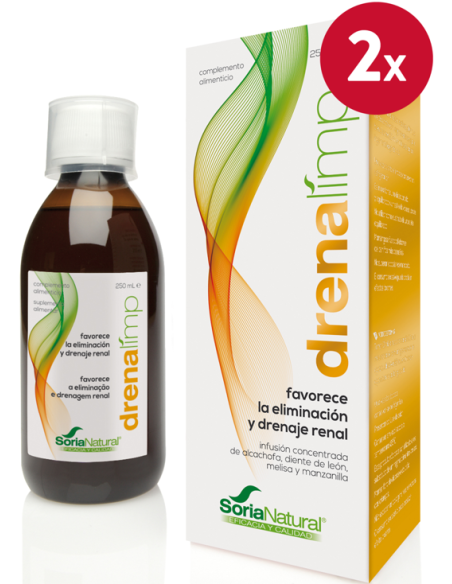 Pack de 2 ud Drenalimp 250Ml. de Soria Natural