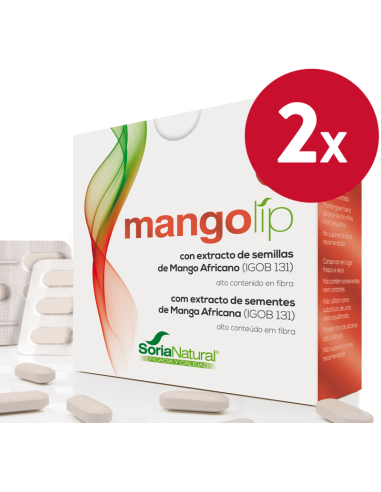 Pack de 2 ud Mangolip 28 Comprimidos de Soria Natural