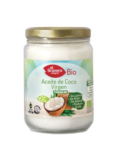 Aceite De Coco Virgen Bio, 1 L de El Granero Integral