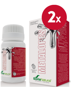 Pack de 2 ud Metalopes 120 Comprimidos de Soria Natural