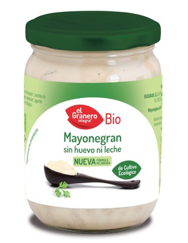 Mayonegran Mayonesa Sin Huevo Bio, 245 G de El Granero Integral