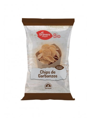 Chips De Garbanzos Bio, 80 G de El Granero Integral