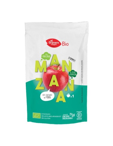 Manzana Snack Bio, 20 G de El Granero Integral