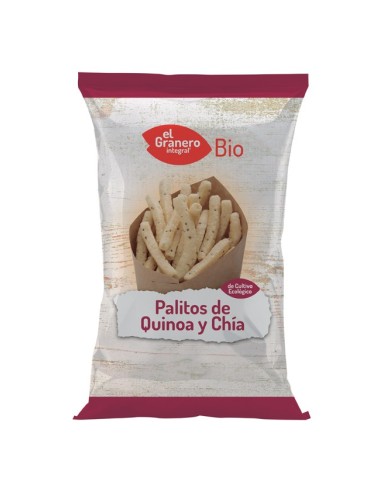Palitos De Quinoa Y Chia Bio, 75 G de El Granero Integral