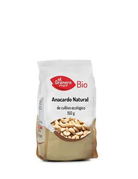 Anacardos Natural Bio, 150 G de El Granero Integral