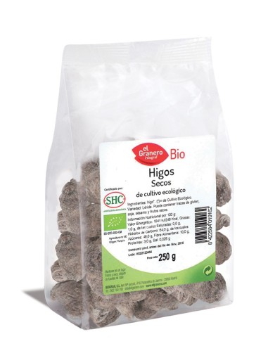 Higos Secos Bio, 250 G de El Granero Integral