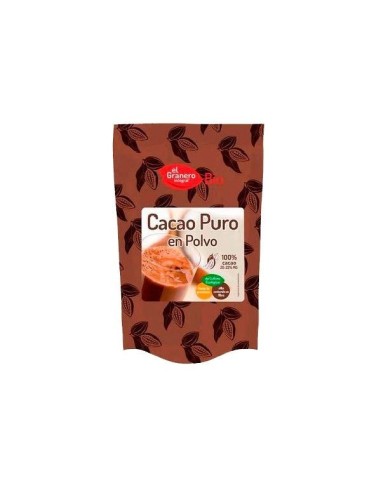 Cacao En Polvo 20-22% Materia Grasa Bio, 250 G de El Granero Integral