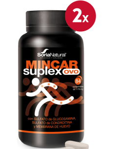 Pack de 2 ud Mincar Suplex Ovo 84 Comprimidos de Soria Natur