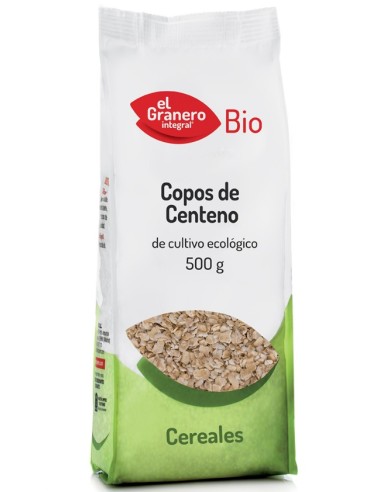 Copos De Centeno Bio, 500 G de El Granero Integral
