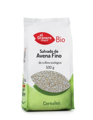 Salvado De Avena Fino Bio, 500 G de El Granero Integral