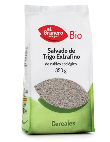 Salvado De Trigo Extrafino  Bio, 350 G de El Granero Integral