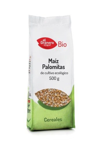 Maiz Para Palomitas Bio, 500 G de El Granero Integral