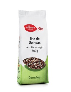 Trio De Quinoas Bio, 500 G de El Granero Integral