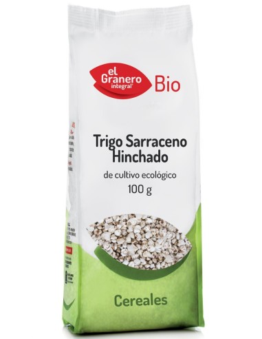 Trigo Sarraceno Hinchado Bio, 100 G de El Granero Integral