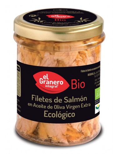 Filetes De Salmon Bio, 195 G de El Granero Integral