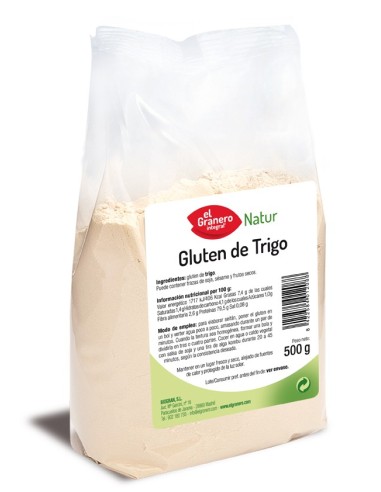 Gluten De Trigo, 500 G de El Granero Integral