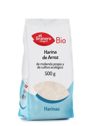 Harina De Arroz Bio, 500 G de El Granero Integral