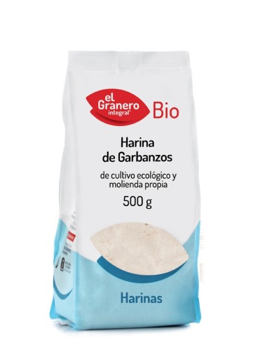 Harina De Garbanzos Bio, 500 G de El Granero Integral