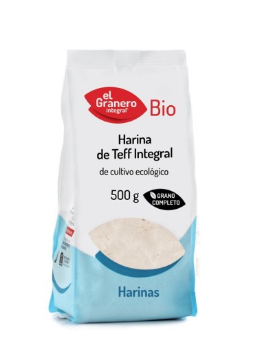 Harina De Teff Integral Bio, 500 G de El Granero Integral