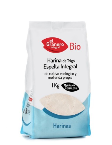 Harina De Trigo Espelta Integral Bio, 1 Kg de El Granero Integral