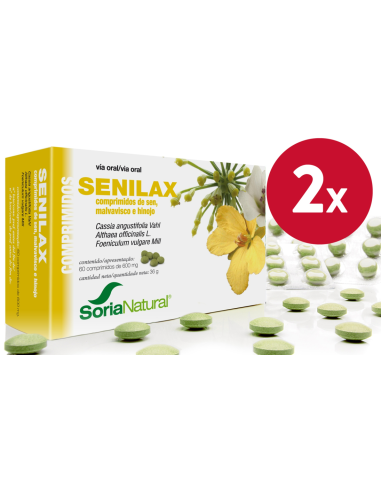 Pack de 2 ud Senilax 60 Comprimidos de Soria Natural
