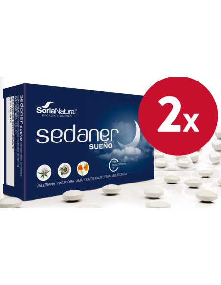 Pack 2 Sedaner Sueño 24 Comp Soria Natural - Relajación Total