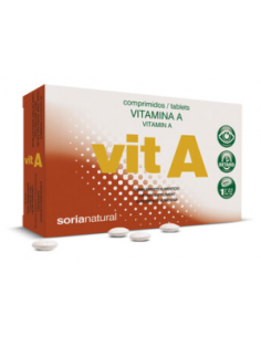 Pack de 2 ud Retard Vitamina A 48 Comprimidos de Soria Natur