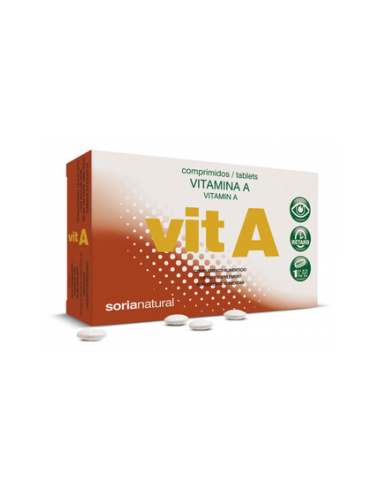 Pack de 2 ud Retard Vitamina A 48 Comprimidos de Soria Natur