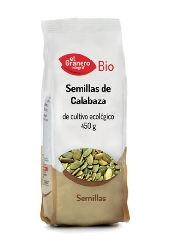 Semillas De Calabaza Bio, 450 G de El Granero Integral