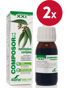 Pack de 2 ud Composor 12 Eucalyptus Complex Xxi 50Ml. de Soria Natural