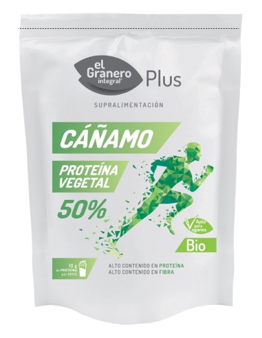 Proteina De Cañamo Bio, 200 G de El Granero Integral