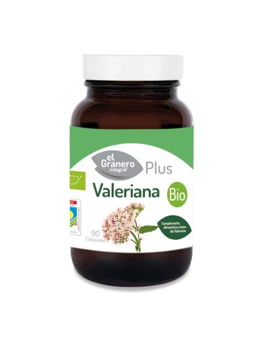 Valeriana Bio, 90 Cap, 500 Mg de El Granero Integral