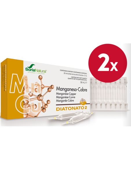 Pack de 2 ud Diatonato 2 Manganeso-Cobre 28Viales de Soria N
