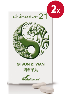 Pack de 2 ud Chinasor 21 Si Jun Zi Wan 30 Comprimidos de Sor