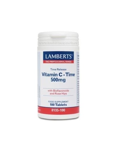 Pack de 2ud Vitamina C 500Mg Time De Lib. Sostenida 100  Com
