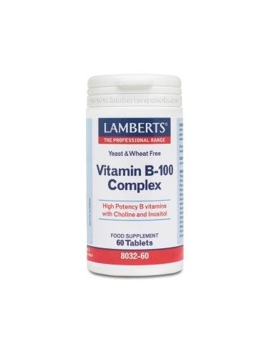 Pack de 2ud Vitamina B-100 Complex 60  Comprimidos de Lamber