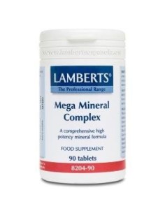 Pack de 2ud Mega Mineral Complex 90  Comprimidos de Lamberts